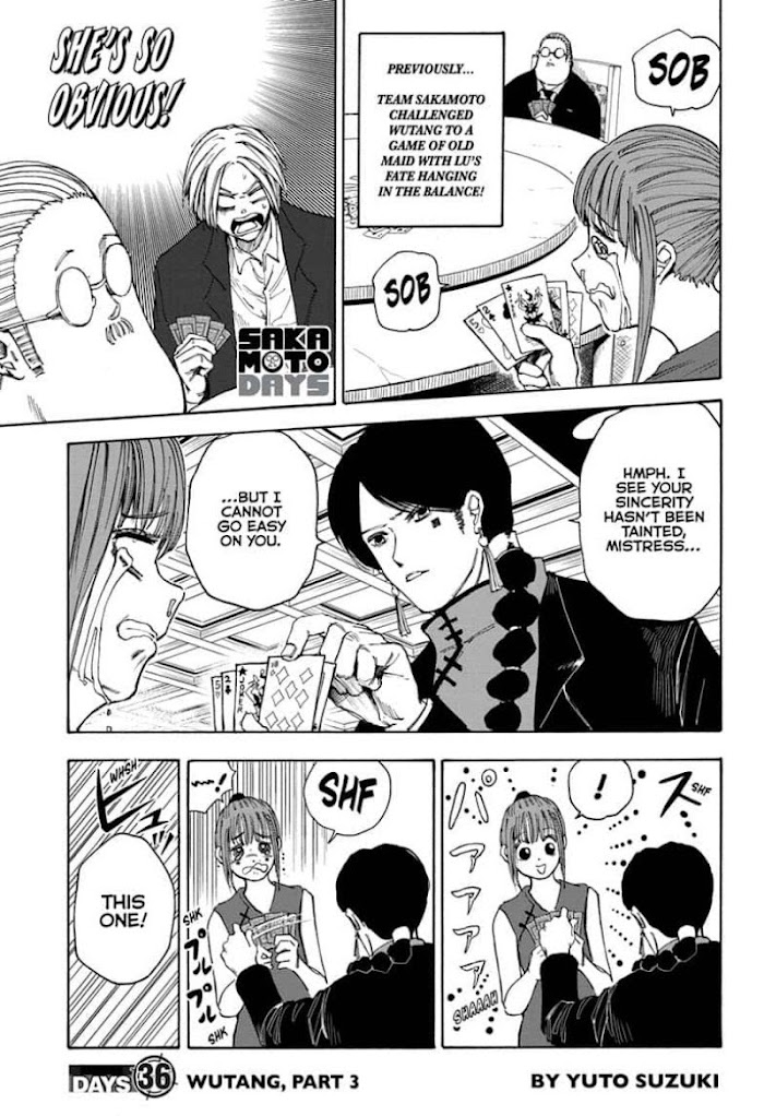 SAKAMOTO DAYS Chapter 36 image 01